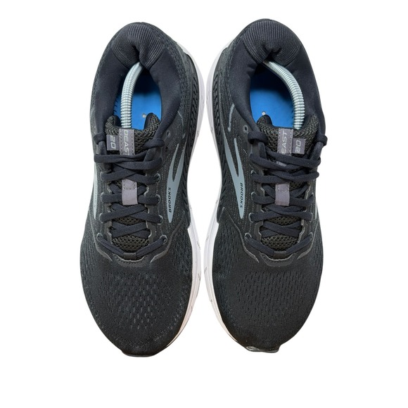 Brooks Beast 20 Men's Size 10 Wide 2E Running Shoes Black Grey White 1103272E051 - Picture 10 of 12